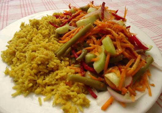 Riz-Beendhi-salade