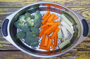 brocolis-carotte-poireau-cuisson vapeur