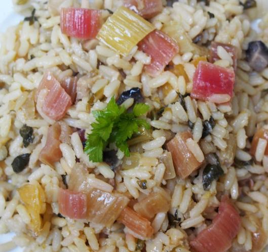 riz pilaf-poirée