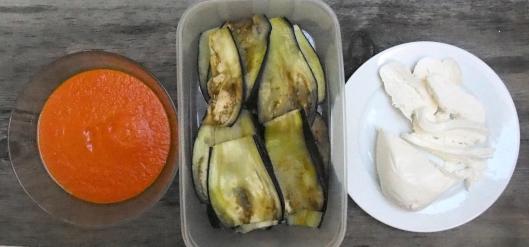 aubergine-burrata-coulis de tomate-accompagnement-sans gluten-blog Narbonne-blogueuse Narbonne-Carole Caillaba Suchet