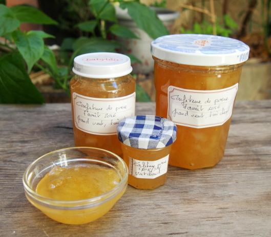 confiture de poire-vanille-citron-sans gluten-végan-blog Narbonne-blogueuse Narbonne-Carole Caillaba Suchet