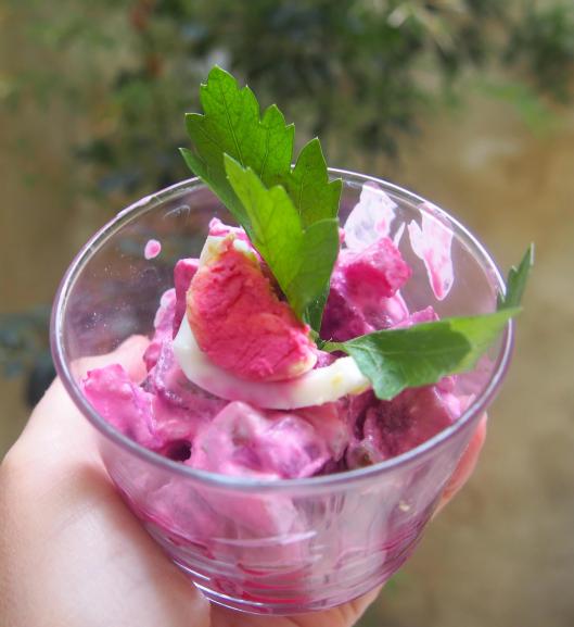 betterave-raifort-salade-octobre rose-blog Narbonne-blogueuse Narbonne