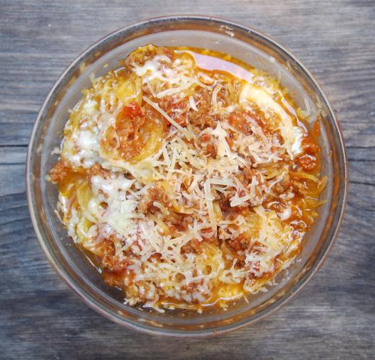 courge spaghettis-sans gluten-sauce bolognaise-combinaisons alimentaires-blog Narbonne-blogueuse Narbonne